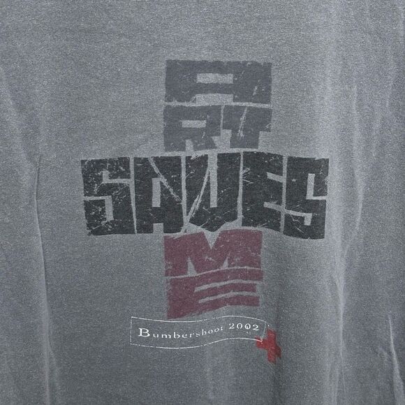 Vintage Y2K 2002 Bumbershoot Overdyed Long Sleeve Shirt XL - Picture 3 of 4